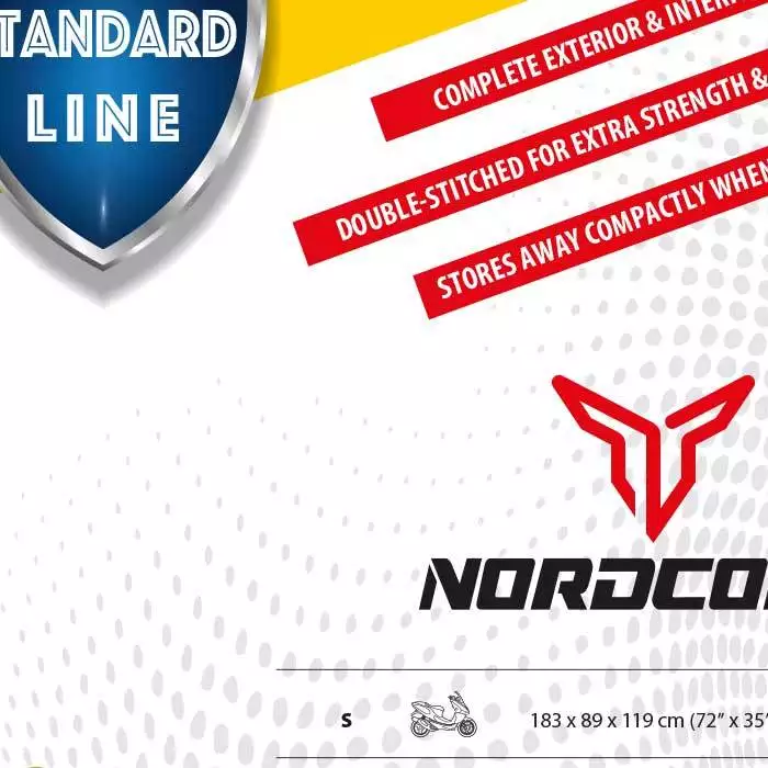 Nordcode Standard Line moto cover XXL 246*104*130 - Image 2