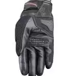 Nordcode Air Tech-r Gloves EN 13594 black/red+leather - Image 2