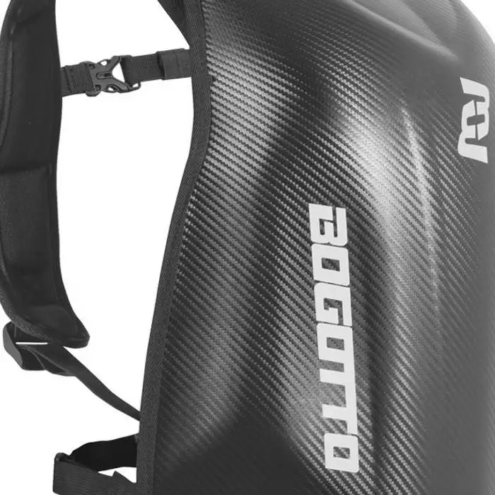 Bogotto Hump Race Carbon Look Motorcycle Backpack