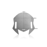 WRS WSCRN SPORT TMAX 530/560 Windscreen for Scooter - Image 2