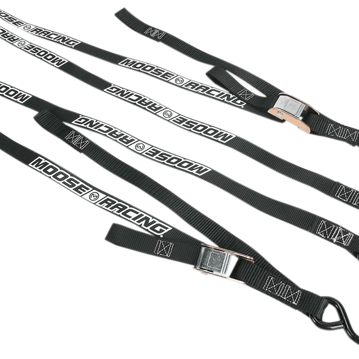 MOOSE RACING TIE DOWN W/SOFTTIE BLACK