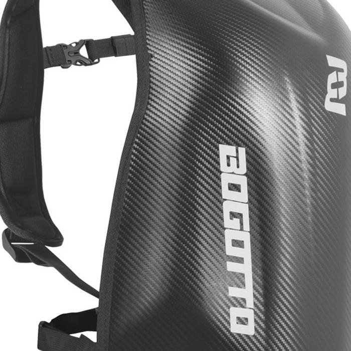 Bogotto Hump Race Carbon Look Motorcycle Backpack