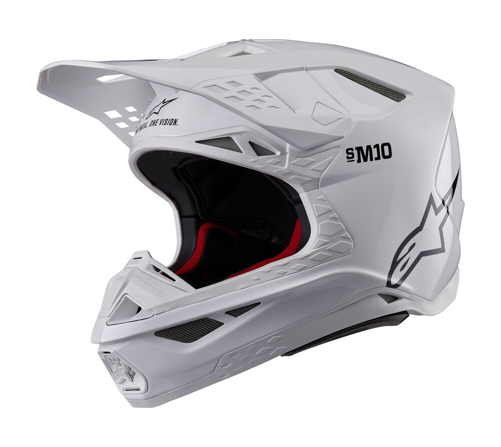 HELMET SM10 SOLID WHT S