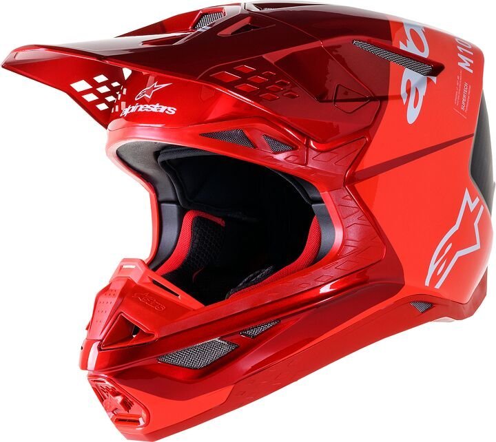 HELMET SM10 FLOOD RED S