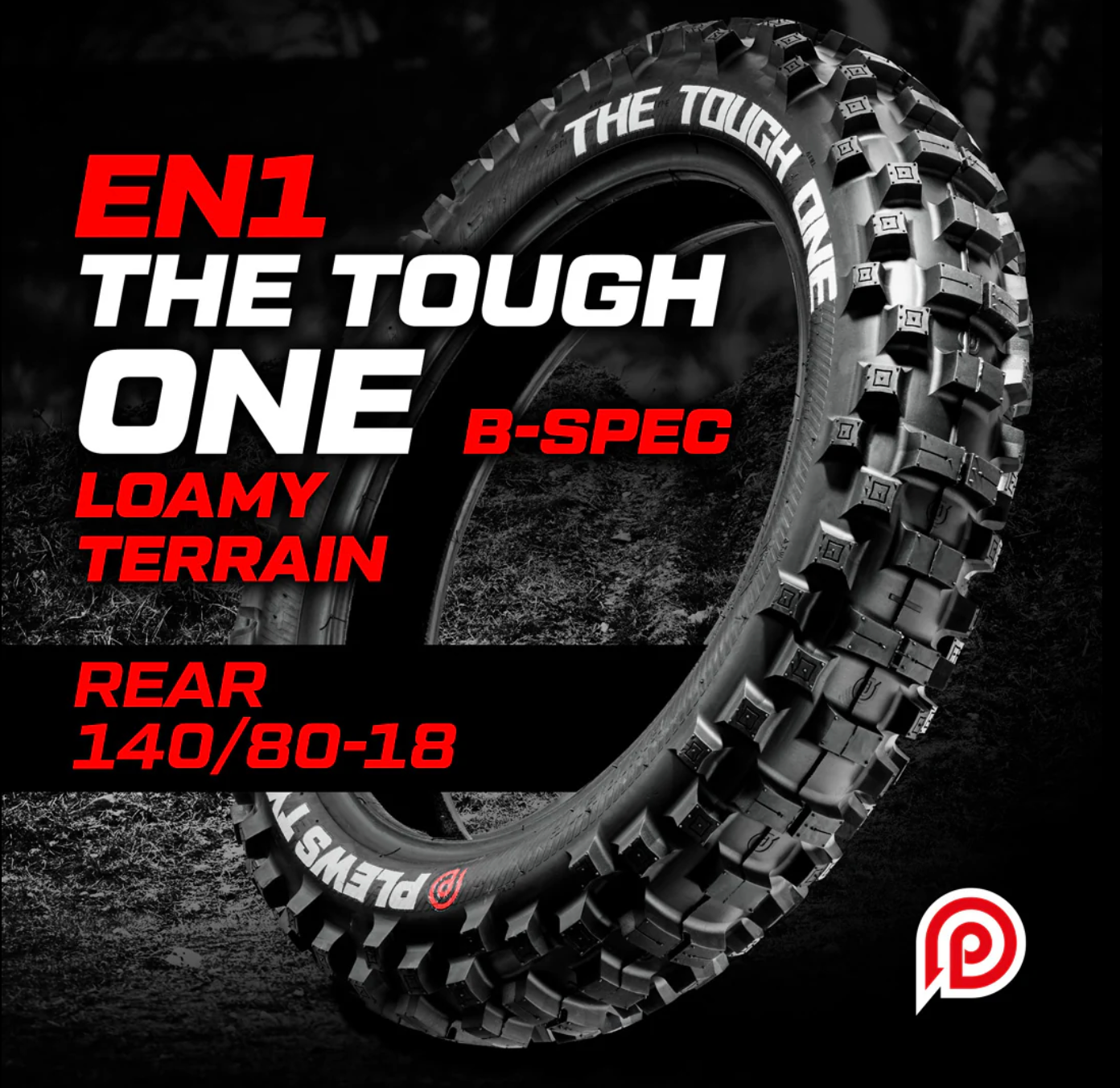 EN1 EXTREME THE TOUGH ONE Spec B Rear (+15 mm grips)- 140 / 80 – 18