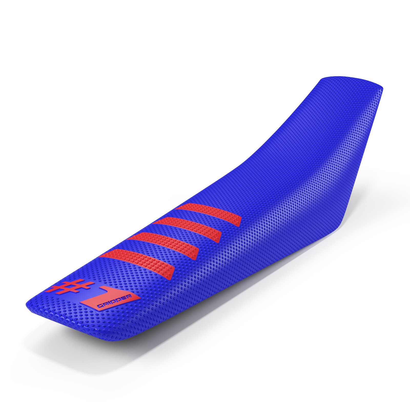Onegripper - Seat Cover - RIBBED - Blue/Red