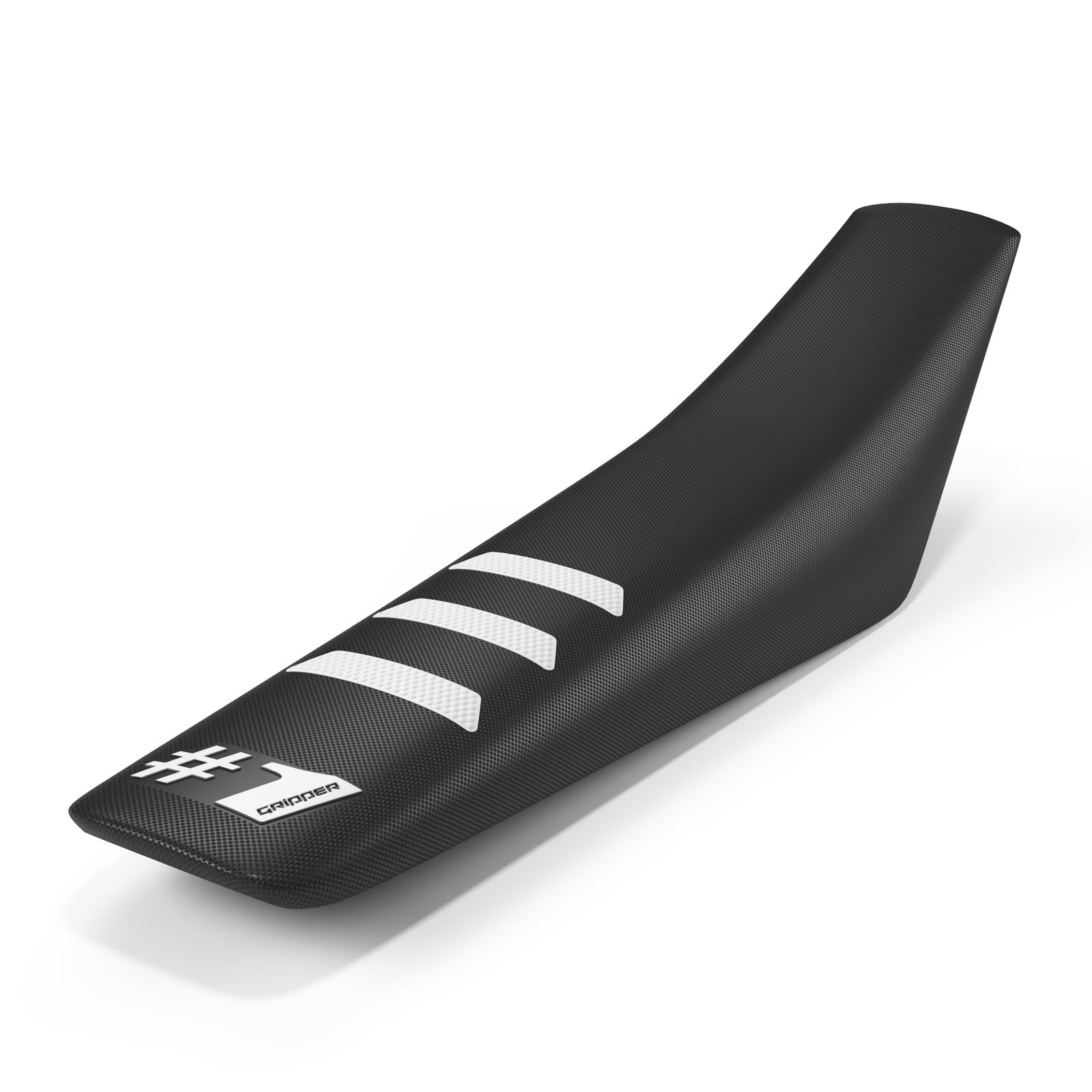Onegripper - Seat Cover - LIGHT RIB - Black/White