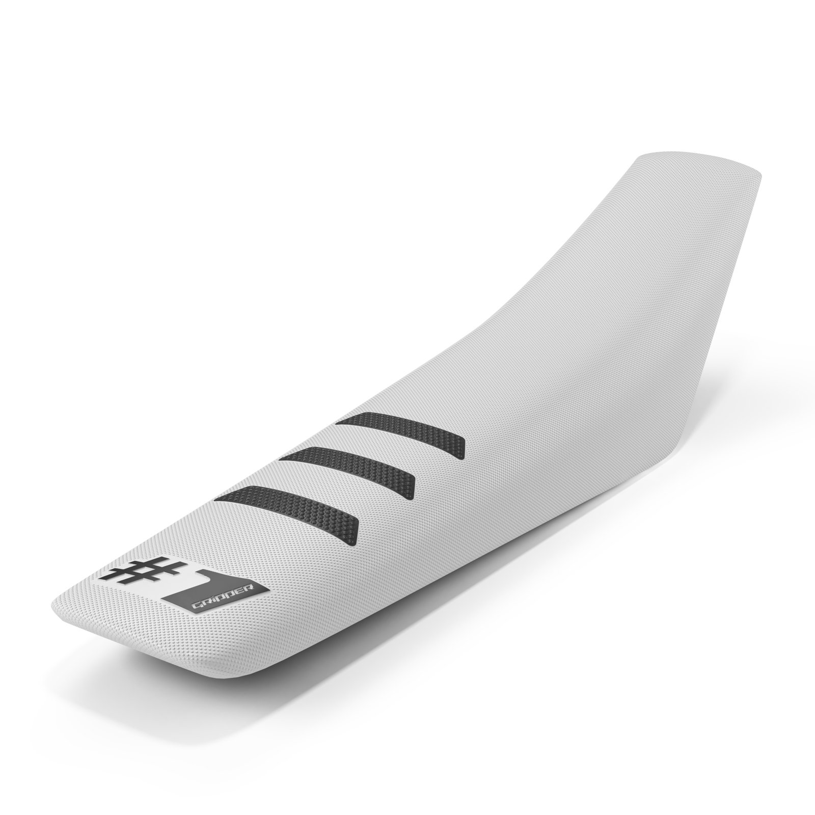 Onegripper - Seat Cover - LIGHT RIB - White/Black