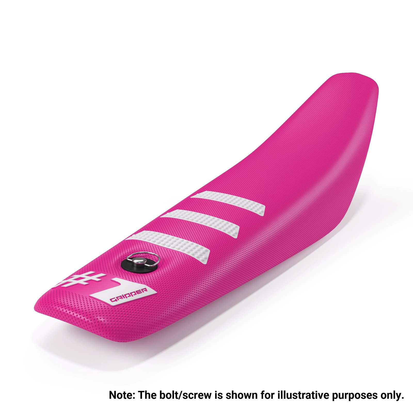 Onegripper - Seat Cover - LIGHT RIB MINI - Pink/White